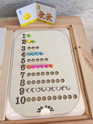 Placă senzorială de la 1-10