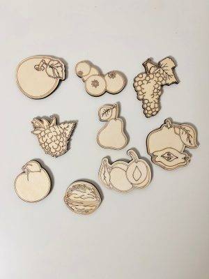 Figurine fructe de toamnă