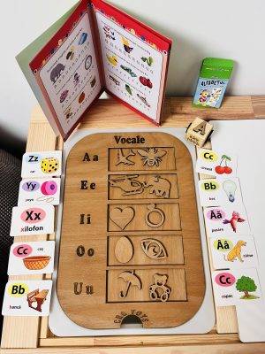 Set Placă educativă vocale